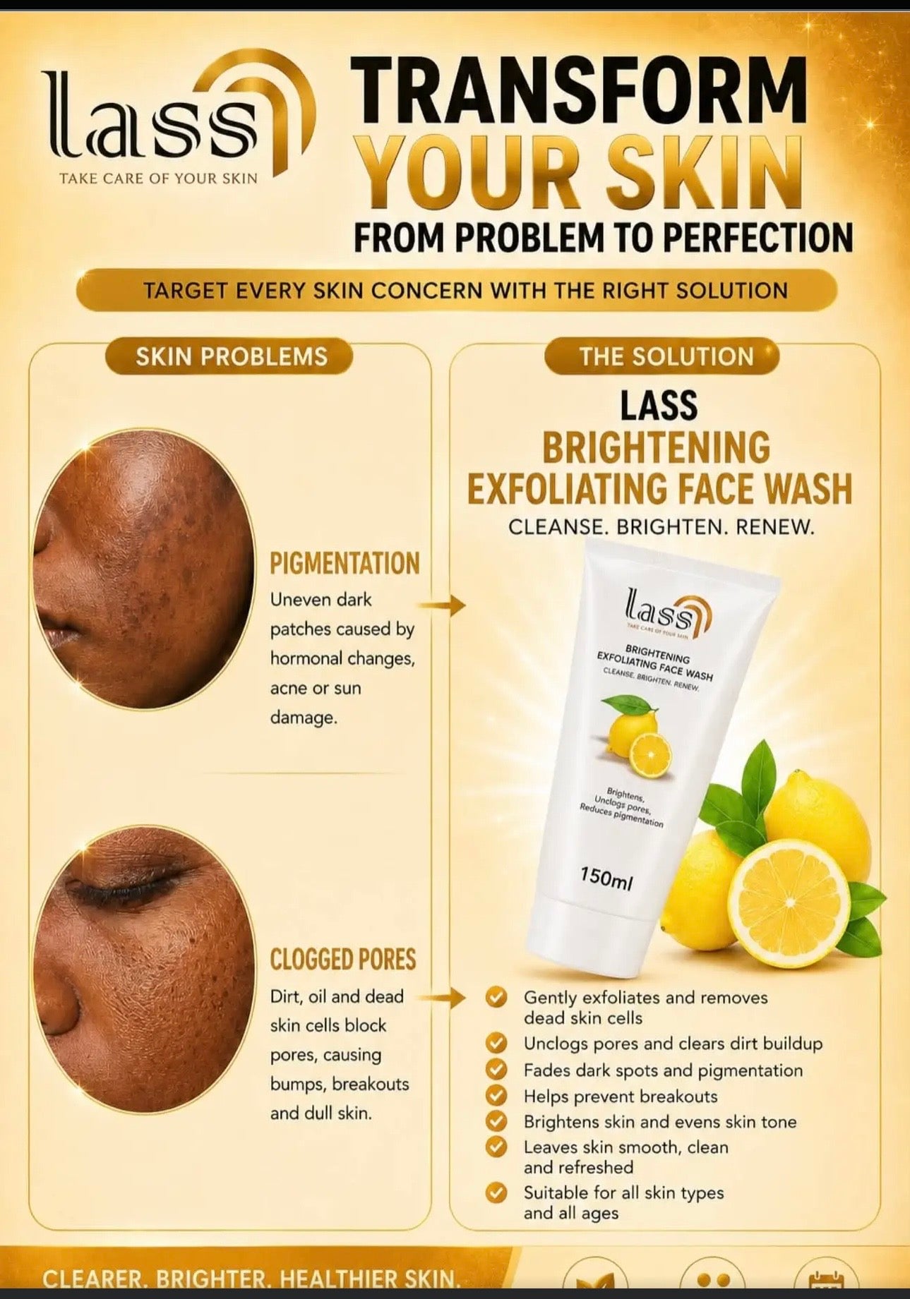 EXFOLIATING FACE WASH